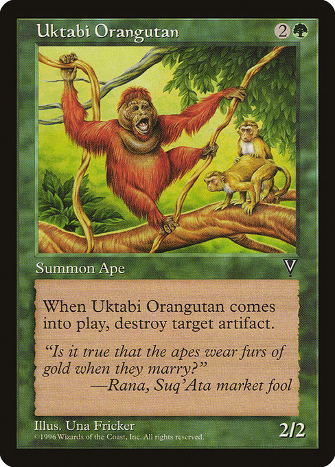 Uktabi Orangutan (123) - Visions - Game On