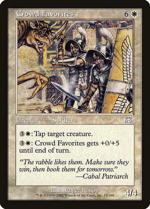 Crowd Favorites (15) - Onslaught - Game On