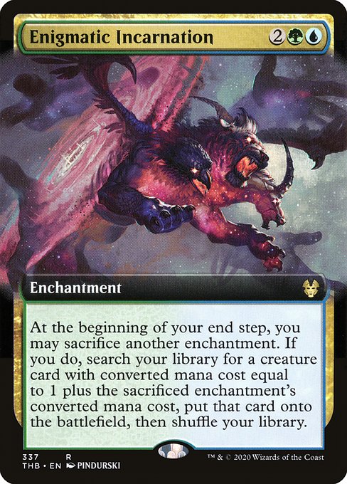 Enigmatic Incarnation (337) - EXTENDED ART - Theros Beyond Death - Game On