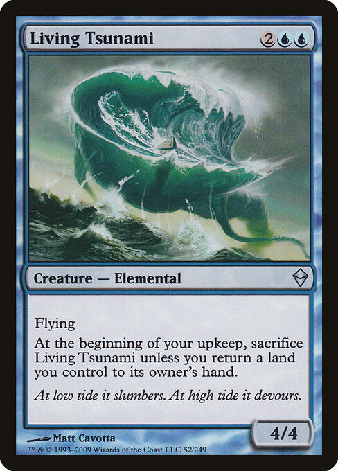 Living Tsunami (52) - Zendikar - Game On