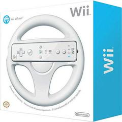 Wii Wheel - Wii (Complete In Box) - Game On