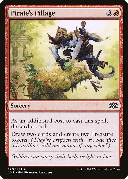 Pirate's Pillage (120) - Double Masters 2022 - Game On