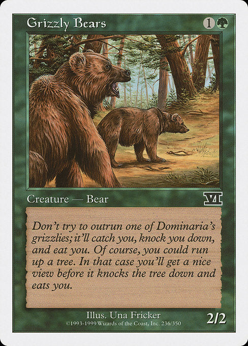 Grizzly Bears (236) - Classic Sixth Edition - Game On