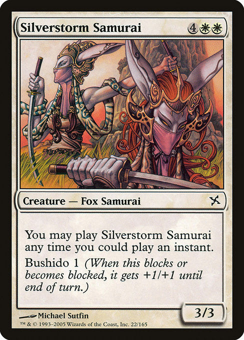 Silverstorm Samurai (22) - Betrayers of Kamigawa - Game On