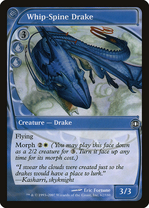 Whip-Spine Drake (62) (Foil) - Future Sight - Game On