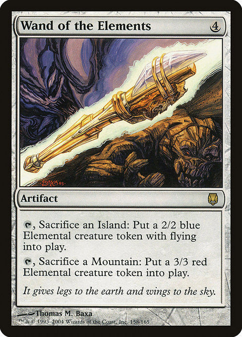 Wand of the Elements (158) (Foil) - Darksteel - Game On
