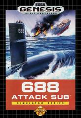 688 Attack Sub - Sega Genesis (Complete In Box) - Game On