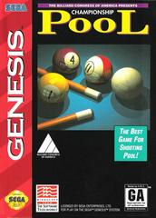 Championship Pool - Sega Genesis (Loose (Game Only)) - Game On
