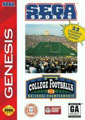 College Football's National Championship - Sega Genesis (Complete In Box) - Game On