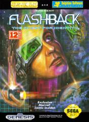 Flashback The Quest for Identity - Sega Genesis (Complete In Box) - Game On