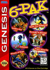 6-Pak - Sega Genesis (Loose (Game Only)) - Game On