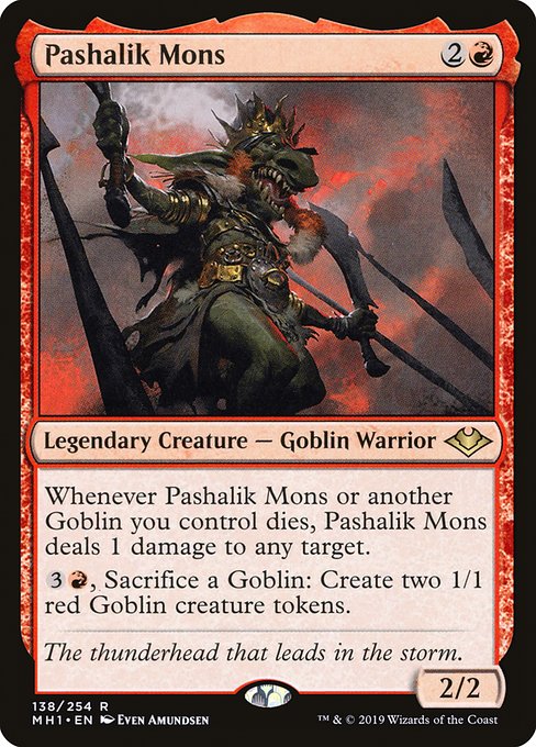 Pashalik Mons (138) - Modern Horizons - Game On