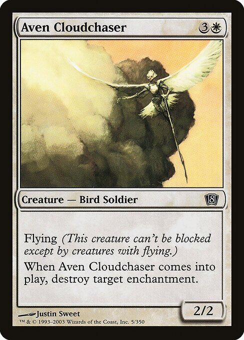 Aven Cloudchaser (5★) (Foil) - Eighth Edition - Game On