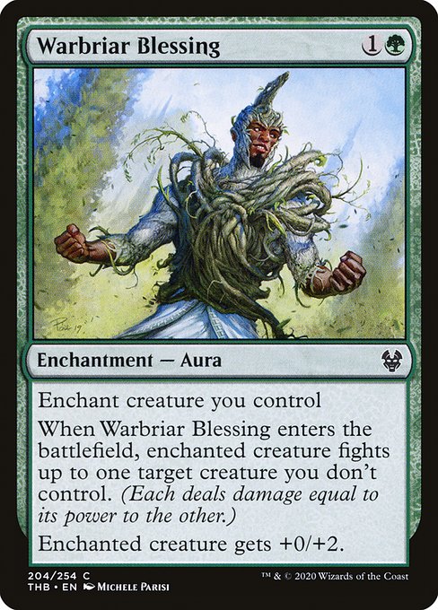 Warbriar Blessing (204) (Foil) - Theros Beyond Death - Game On
