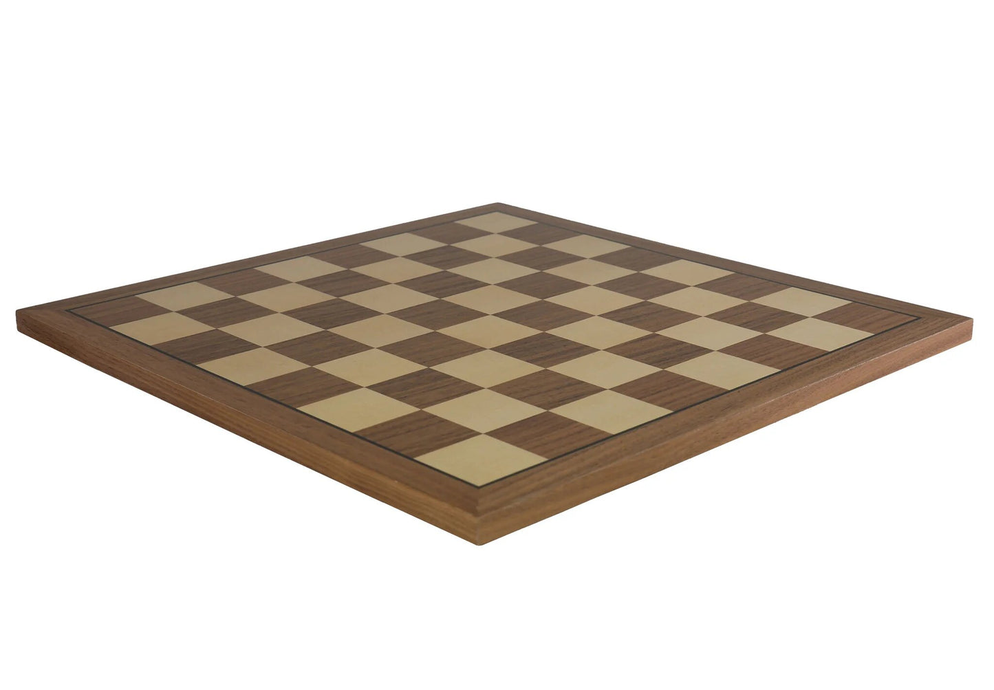 12" Walnut & Maple Chess Board - Classic - Game On