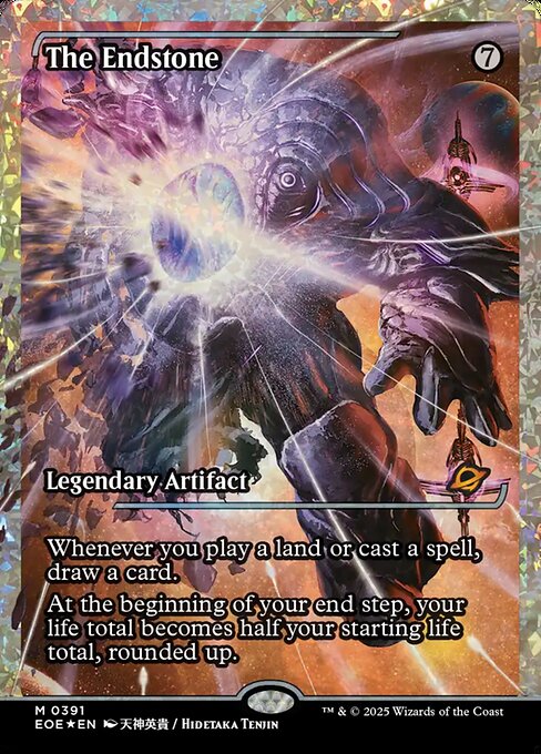 The Endstone (391) - SHOWCASE - FULL ART (Foil) - Edge of Eternities - Game On