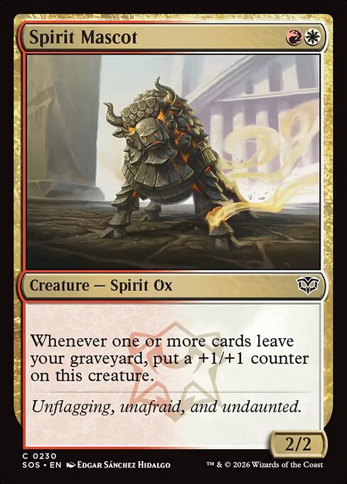 Spirit Mascot (230) - Secrets of Strixhaven - Game On