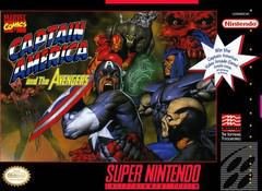 Captain America and the Avengers - Super Nintendo (Loose (Game Only)) - Game On