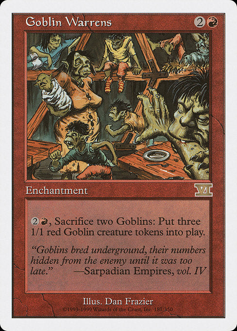 Goblin Warrens (187) - Classic Sixth Edition - Game On