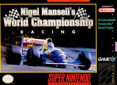 Nigel Mansell's World Championship Racing - Super Nintendo (Complete In Box) - Game On
