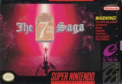 The 7th Saga - Super Nintendo (Complete In Box) - Game On