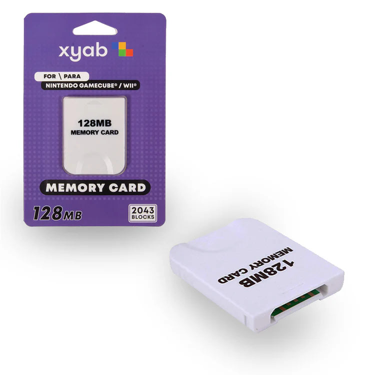 128MB Memory Card - GameCube / Wii - Game On