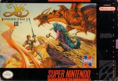 Ys III Wanderers from Ys - Super Nintendo (Loose (Game Only)) - Game On