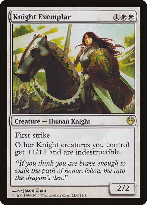 Knight Exemplar (14) - Duel Decks: Knights vs. Dragons - Game On