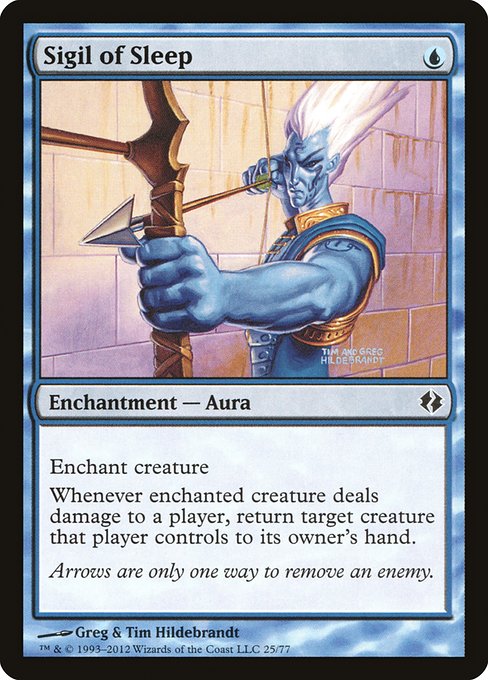 Sigil of Sleep (25) - Duel Decks: Venser vs. Koth - Game On