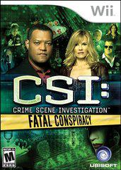 CSI: Fatal Conspiracy - Wii (Complete In Box) - Game On