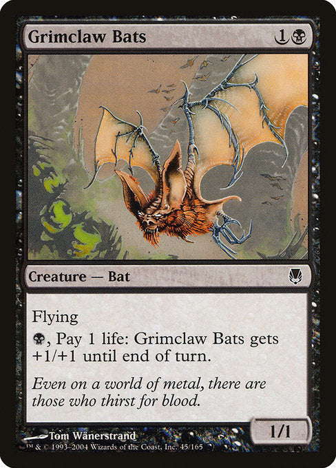 Grimclaw Bats (45) (Foil) - Darksteel - Game On