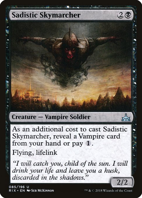 Sadistic Skymarcher (85) - Rivals of Ixalan - Game On