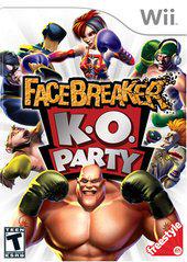 FaceBreaker K.O. Party - Wii (Complete In Box) - Game On
