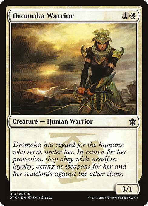 Dromoka Warrior (14) (Foil) - Dragons of Tarkir - Game On