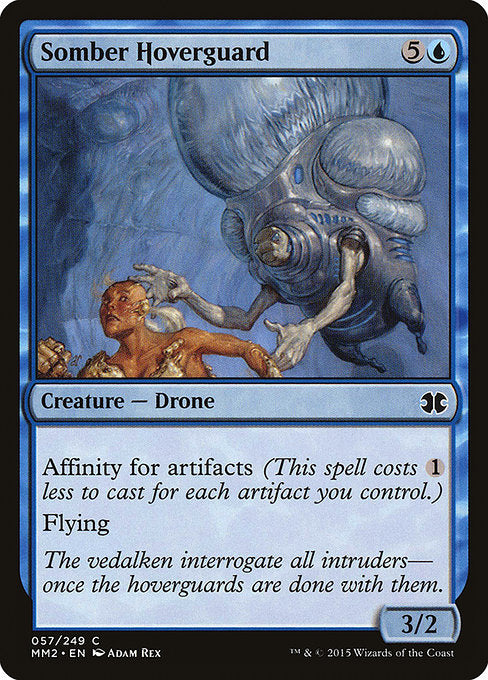 Somber Hoverguard (57) (Foil) - Modern Masters 2015 - Game On