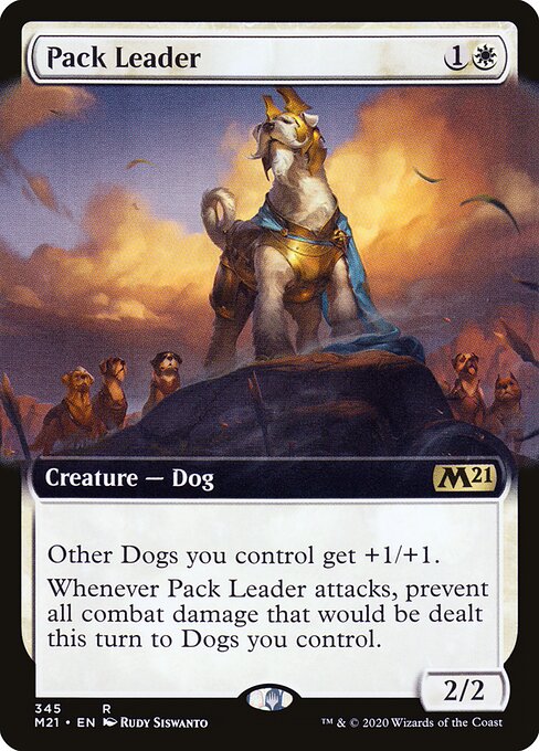 Pack Leader (345) - EXTENDED ART - Core Set 2021 - Game On