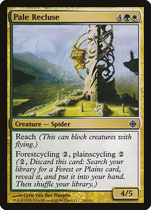 Pale Recluse (74) (Foil) - Alara Reborn - Game On