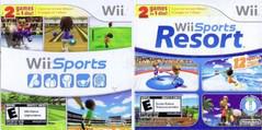 Wii Sports & Wii Sports Resort - Wii (Loose (Game Only)) - Game On