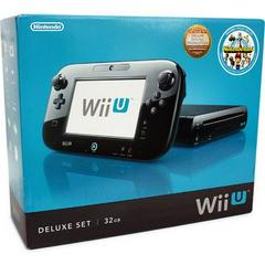 Wii U Console Deluxe Black 32GB - Wii U (Complete In Box) - Game On