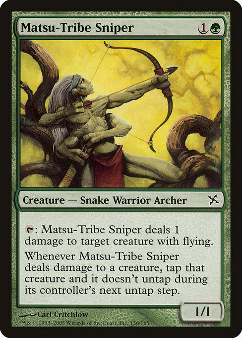 Matsu-Tribe Sniper (136) - Betrayers of Kamigawa - Game On