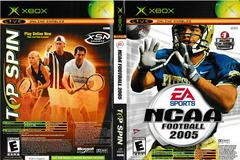 NCAA Football 2005 Top Spin Combo - Xbox (Complete In Box) - Game On