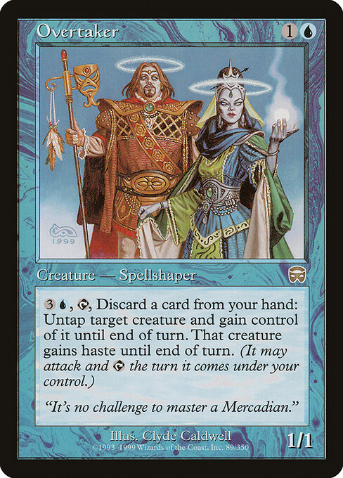 Overtaker (89) - Mercadian Masques - Game On