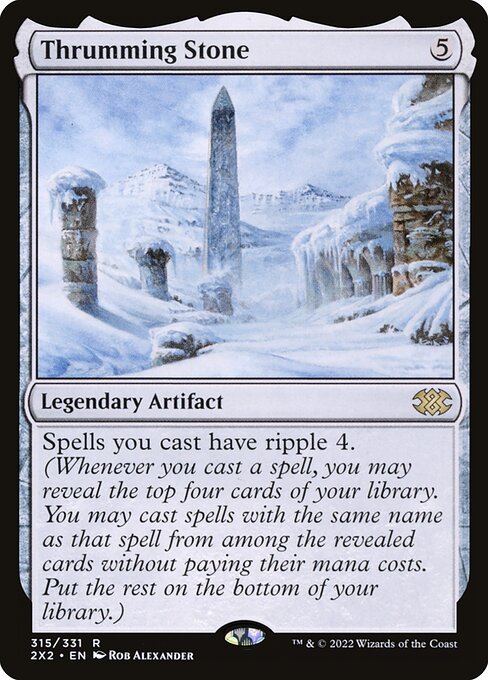 Thrumming Stone (315) - Double Masters 2022 - Game On
