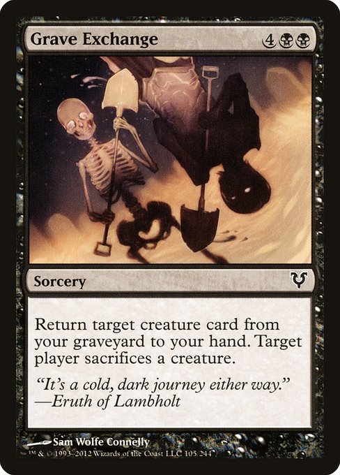 Grave Exchange (105) (Foil) - Avacyn Restored - Game On