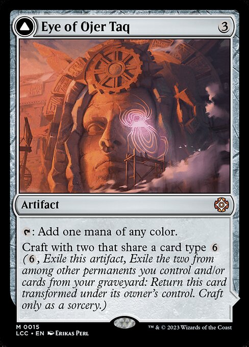Eye of Ojer Taq // Apex Observatory (15) (Foil) - The Lost Caverns of Ixalan Commander - Game On