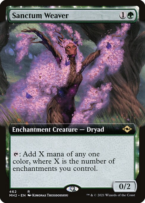 Sanctum Weaver (462) - EXTENDED ART - Modern Horizons 2 - Game On