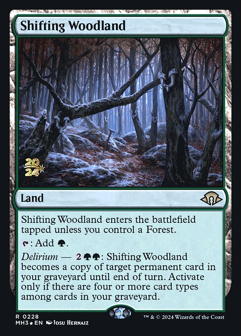 Shifting Woodland (228s) (Foil) - Modern Horizons 3 Promos - Game On