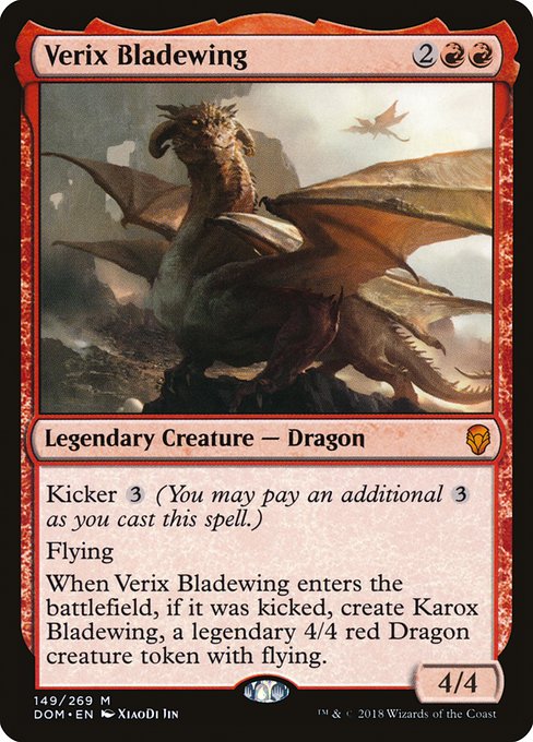 Verix Bladewing (149) (Foil) - Dominaria - Game On