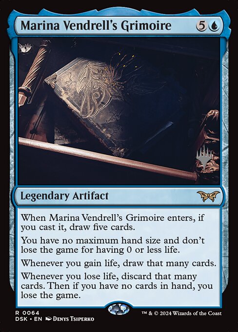 Marina Vendrell's Grimoire (64p) - Duskmourn: House of Horror Promos - Game On