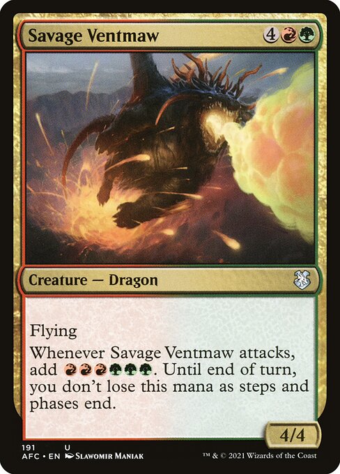 Savage Ventmaw (191) - Forgotten Realms Commander - Game On